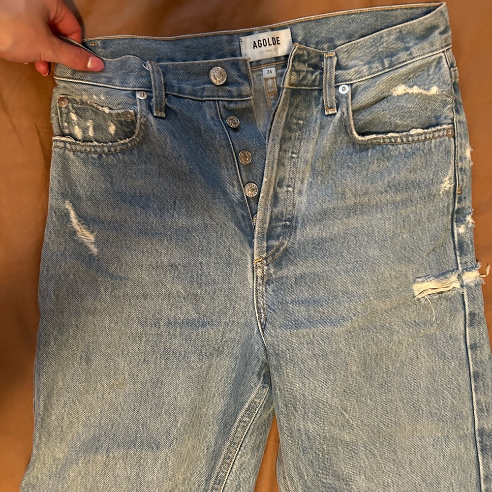 Agolde 90s ripped loose fit - Picture 3 of 4